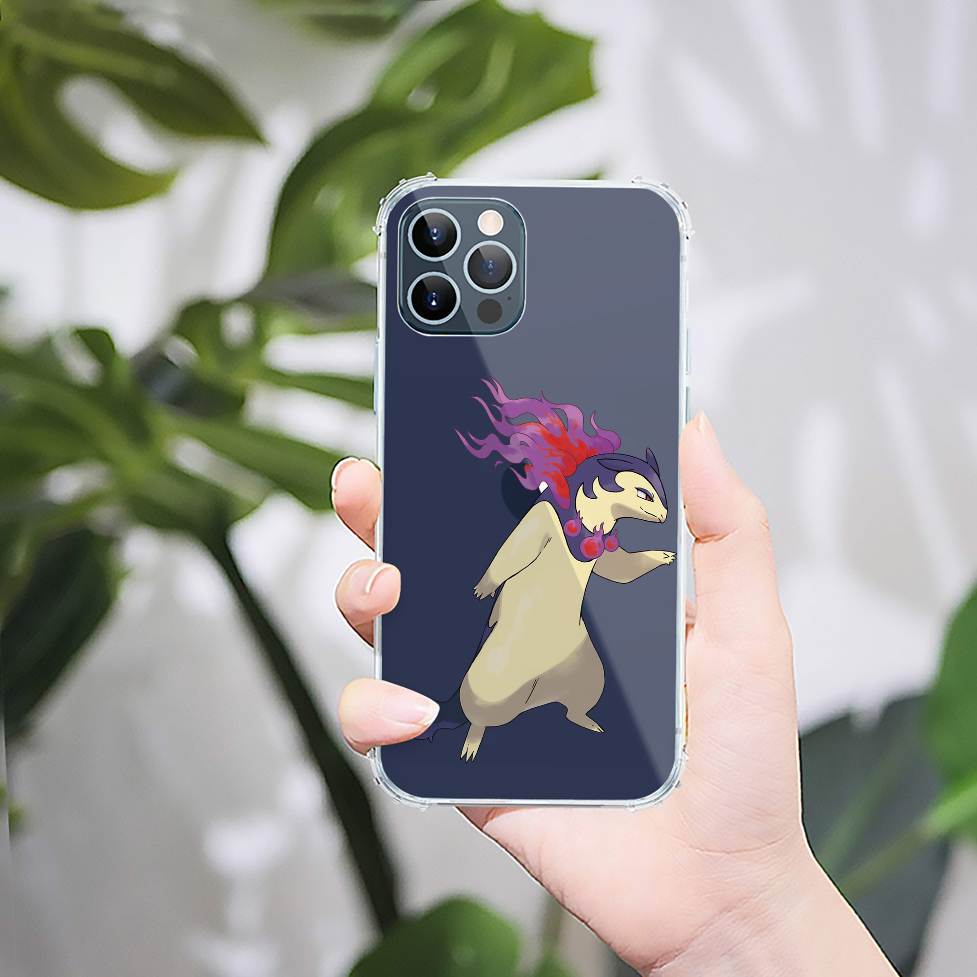 （画像用） ポケットモンスター Pokémon 【iPhone 12シリーズ対応】透明スマホケース（クリアソフトケース）
